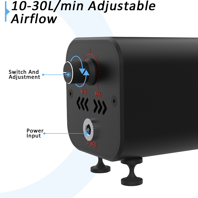 Air Assist High Speed Air Pump - огляд і ціна Industrial Laser Engraver