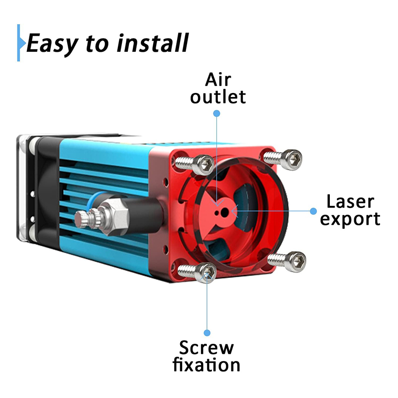 Air Assist High Speed Air Pump - огляд і ціна Industrial Laser Engraver