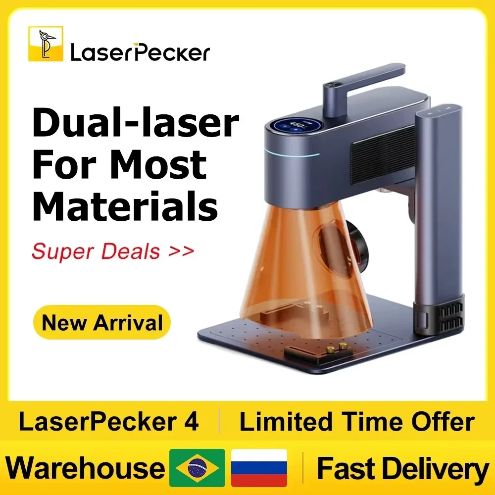 LASERPECKER 4 LP4 Laser Engrav - огляд і ціна Industrial Laser Engraver