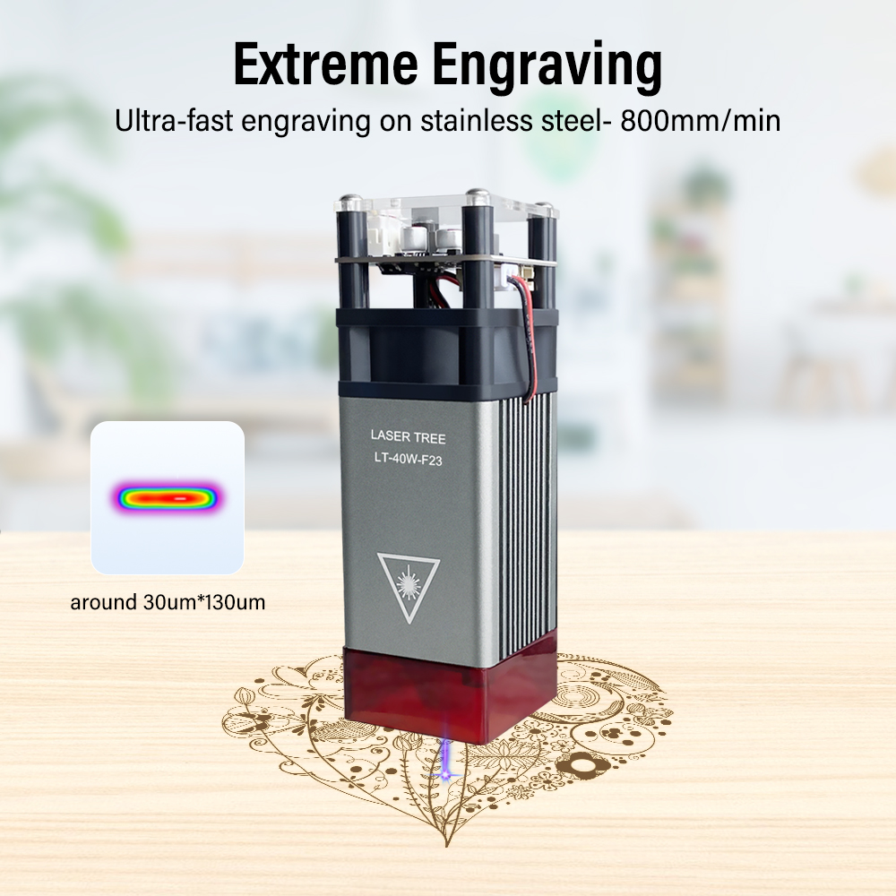 LASER TREE 4w 5W Laser Module  - огляд і ціна Industrial Laser Engraver